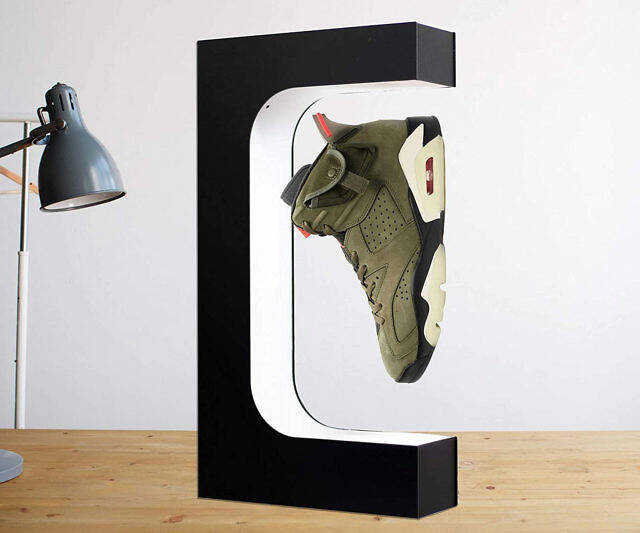Floating Shoe Display