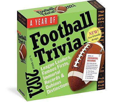 Football Trivia Page-A-Day Calendar - //coolthings.us