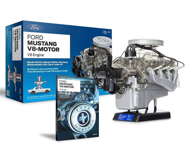 1965 Mustang V8 Engine Model Kit