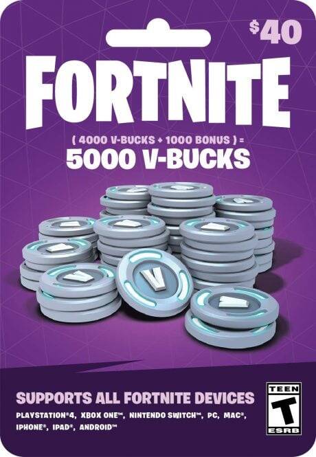 Fortnite V-Bucks Gift Card - //coolthings.us