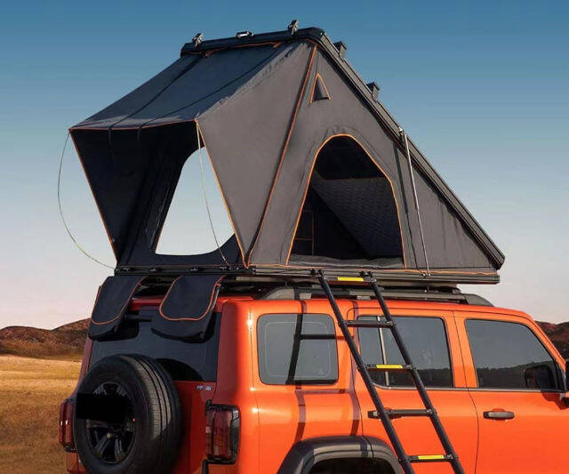 Four-Season Hardshell Rooftop Tent - //coolthings.us