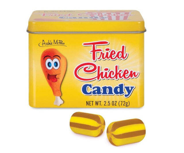 Fried Chicken Flavored Candy - //coolthings.us