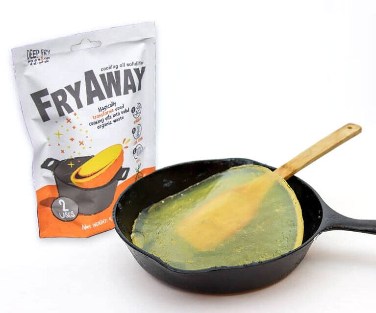 Frying Pan Cooking Oil Solidifier Powder