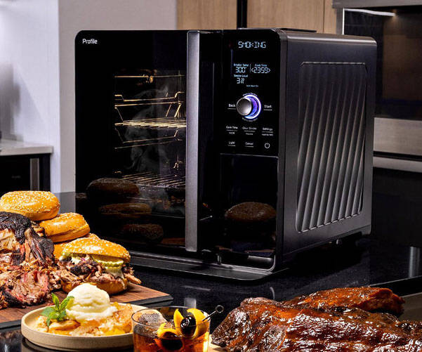 GE Profile Smart Indoor Smoker - //coolthings.us