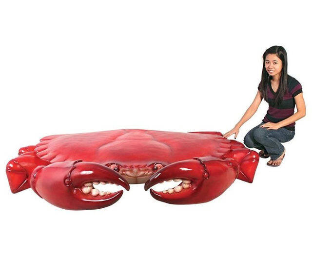 Giant King Crab Statue