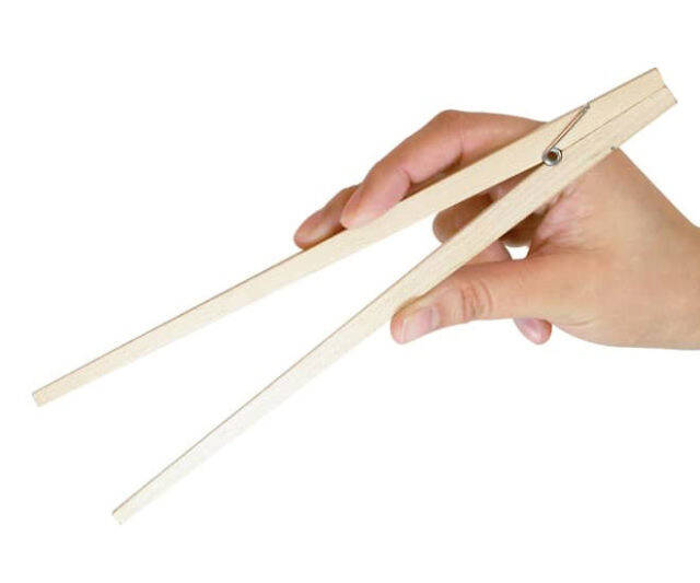 Giant Wooden Clothespin Chopsticks - //coolthings.us