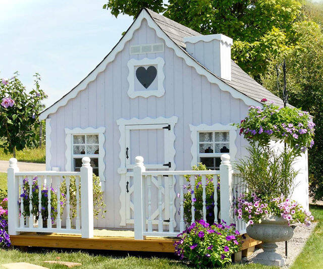 Gingerbread DIY Playhouse Kit - //coolthings.us