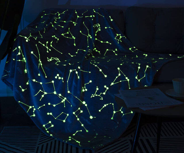 Glow In The Dark Constellation Blanket