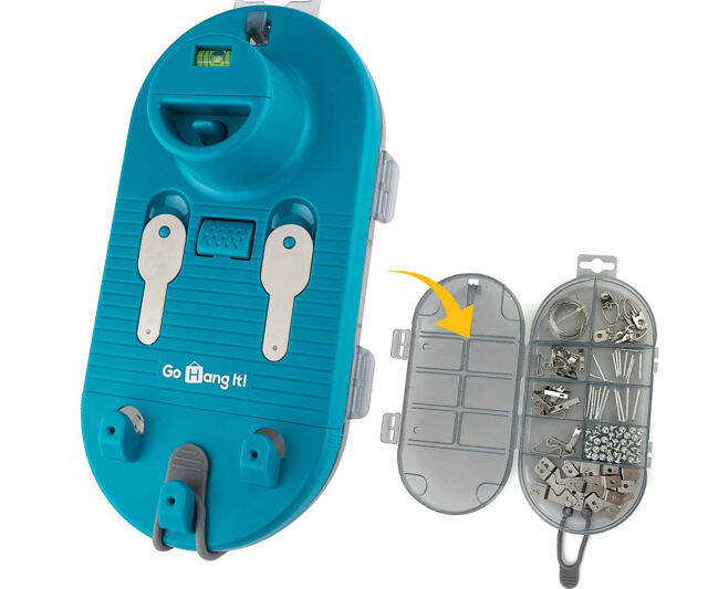 All-In-One Picture Leveling & Hanging Kit - //coolthings.us