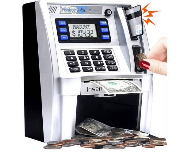 Grown Up ATM Piggy Bank - //coolthings.us