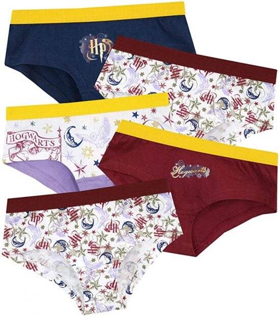 Harry Potter 5-pack House Panties - //coolthings.us