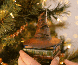 Harry Potter Sorting Hat Tree Decoration