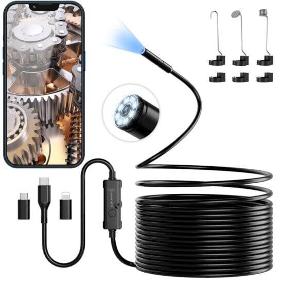 HD Inspection Snake Camera - //coolthings.us