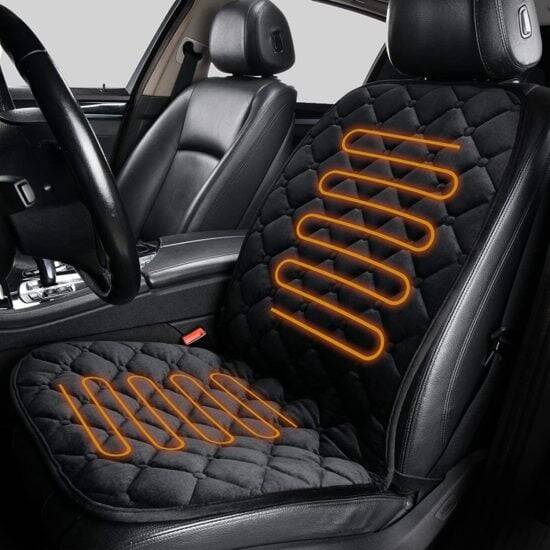 Heated Car Seat Covers - //coolthings.us