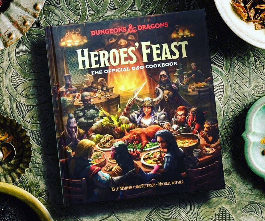 Heroes' Feast The Official D&D Cookbook - //coolthings.us