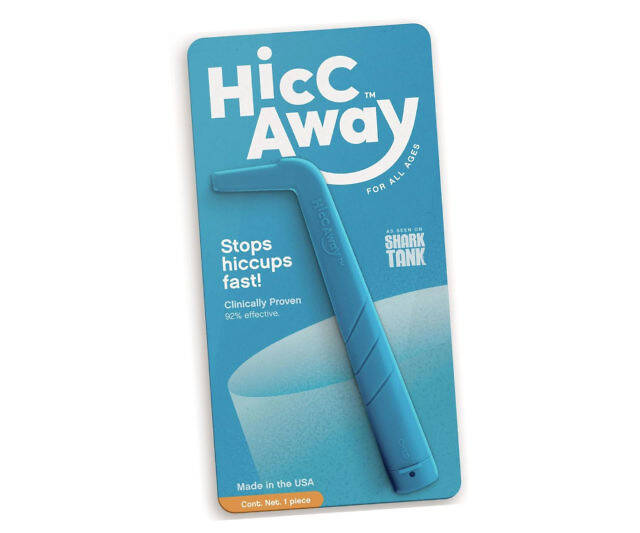 HiccAway Hiccup Straw - //coolthings.us