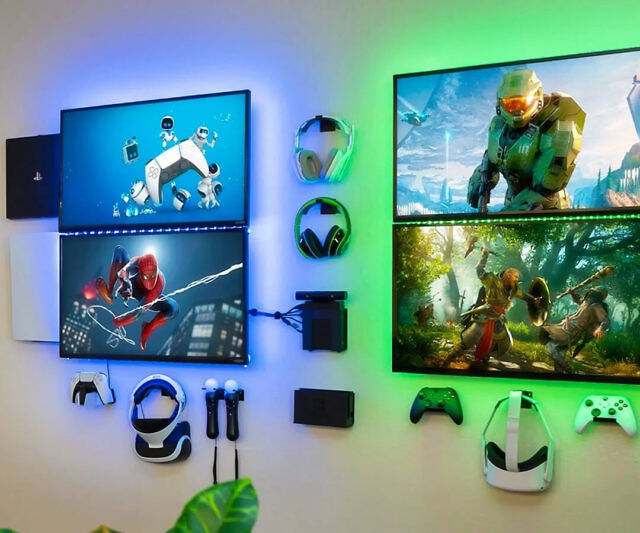 HIDEit Gaming Console Wall Mount - //coolthings.us