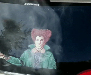 Hocus Pocus Winnie Rear Window Wiper - //coolthings.us
