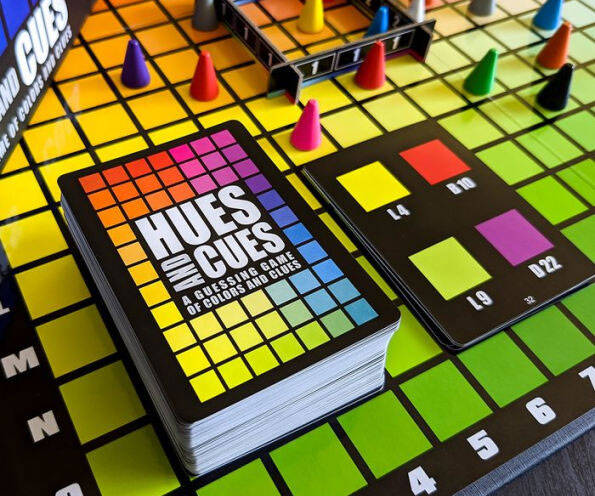 Hues And Cues Color Guessing Game - //coolthings.us