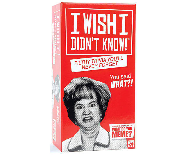 I Wish I Didn't Know Trivia Game - //coolthings.us