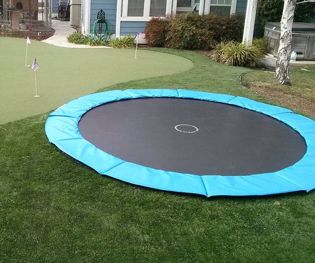 In-Ground Trampoline Kit - //coolthings.us