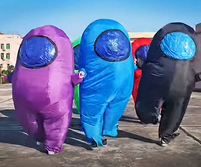 Among Us Inflatable Costume - //coolthings.us