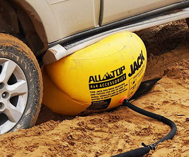 Inflatable Car Jack - //coolthings.us