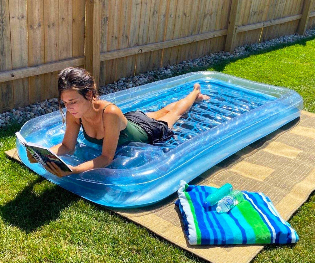 Inflatable Sunbathing Lounger - coolthings.us