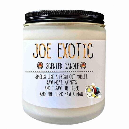 Joe Exotic Candle - //coolthings.us