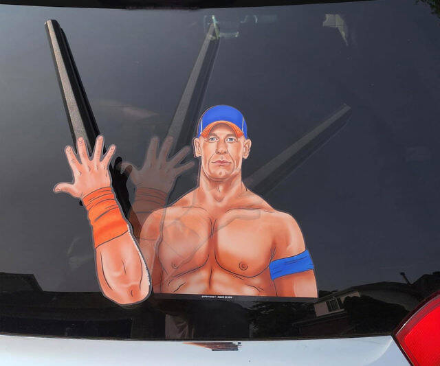 Can't See Me Rear View Wiper Decal - //coolthings.us