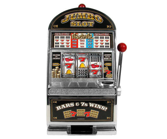 Jumbo Slot Machine Bank - //coolthings.us