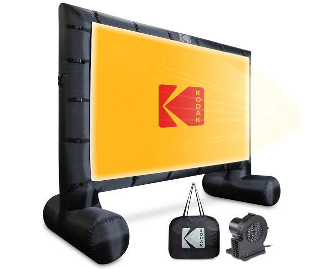 Kodak Inflatable 17? Projector Screen - //coolthings.us