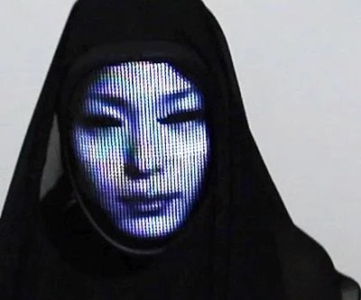 LED Face Changing Mask
