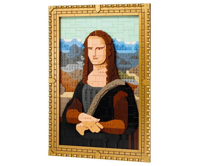 LEGO Mona Lisa Panting - //coolthings.us