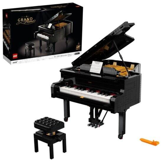 LEGO Playable Grand Piano - //coolthings.us