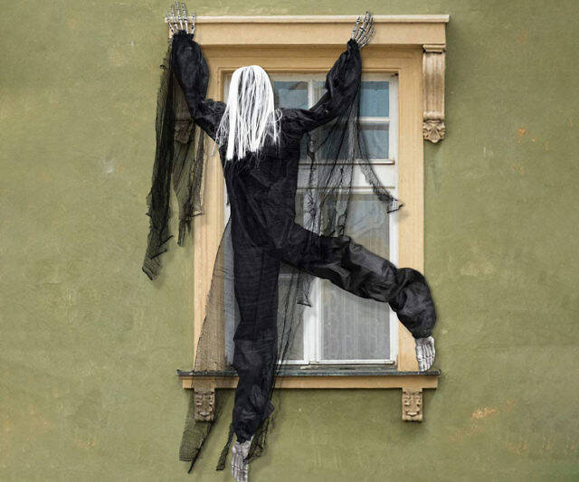Life-Size Climbing Zombie