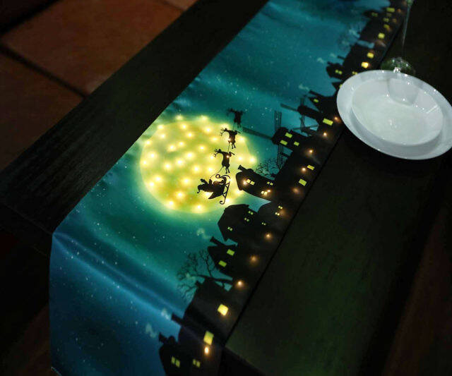 Light Up Christmas Table Runner