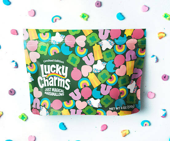 Lucky Charms Just Marshmallows