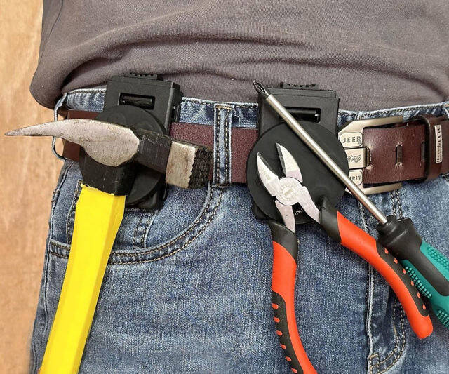 Magnetic Tool Holder Belt - //coolthings.us