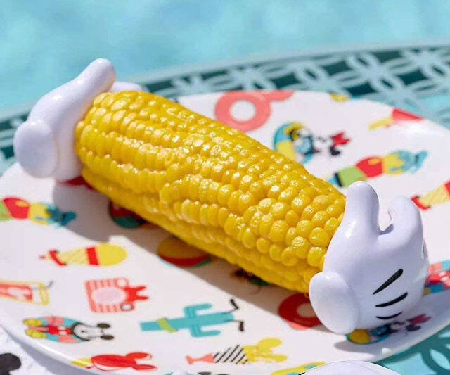 Mickey Mouse Glove Hand Corn Holders - //coolthings.us