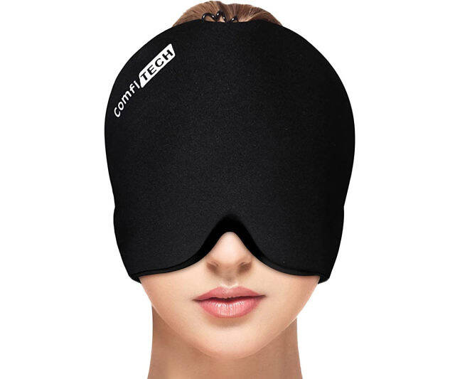 Migraine Ice Head Wrap - //coolthings.us