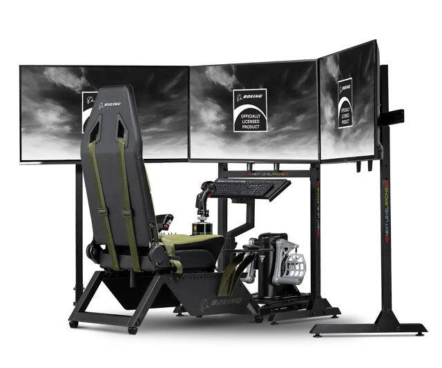 Military Flight Simulator Cockpit - //coolthings.us