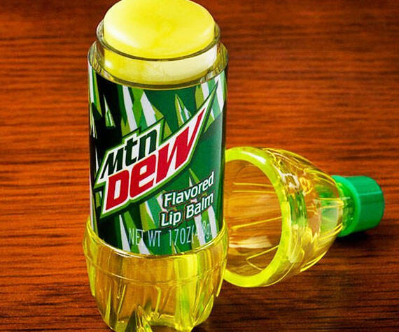Mountain Dew Lip Balm - //coolthings.us