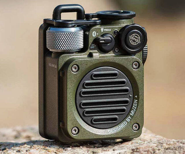 Muzen Wild Mini Rugged Outdoor Speaker - //coolthings.us