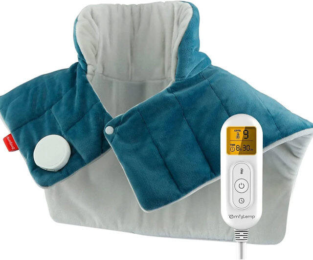 Neck And Shoulder Heating Pad - //coolthings.us