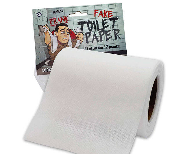 No Tear Prank Toilet Paper Roll - //coolthings.us