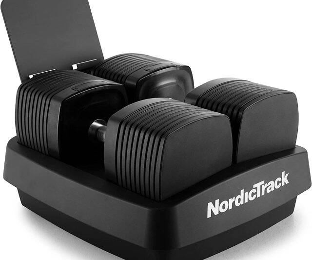 NordicTrack iSelect Adjustable Dumbbells - //coolthings.us