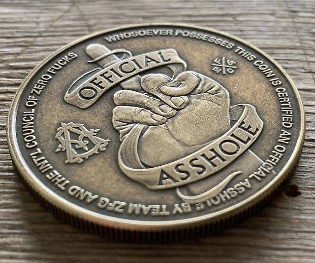 Official Asshole Coin - //coolthings.us