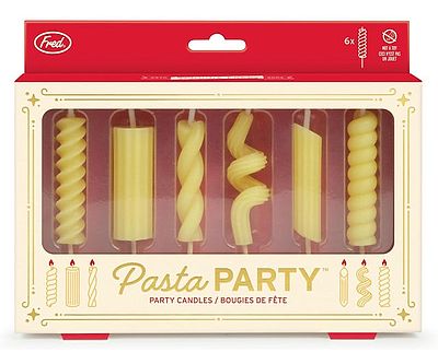 Pasta Noodle Birthday Candles
