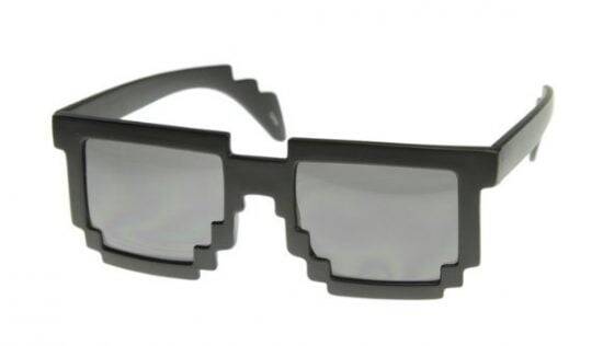 Pixelated 8-Bit Sunglasses - //coolthings.us